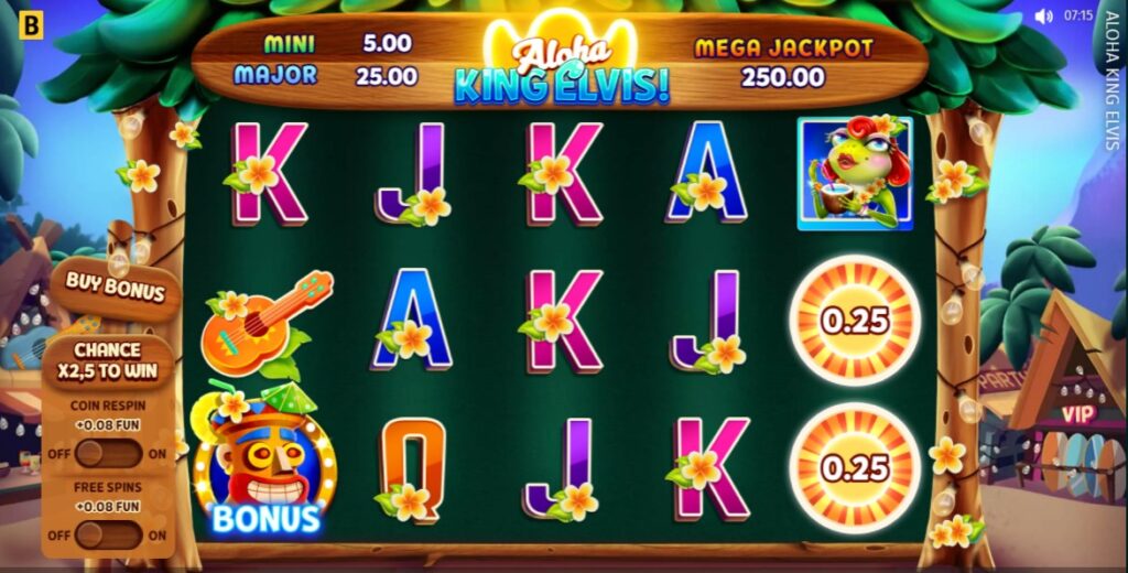 Aloha King Elvis slot