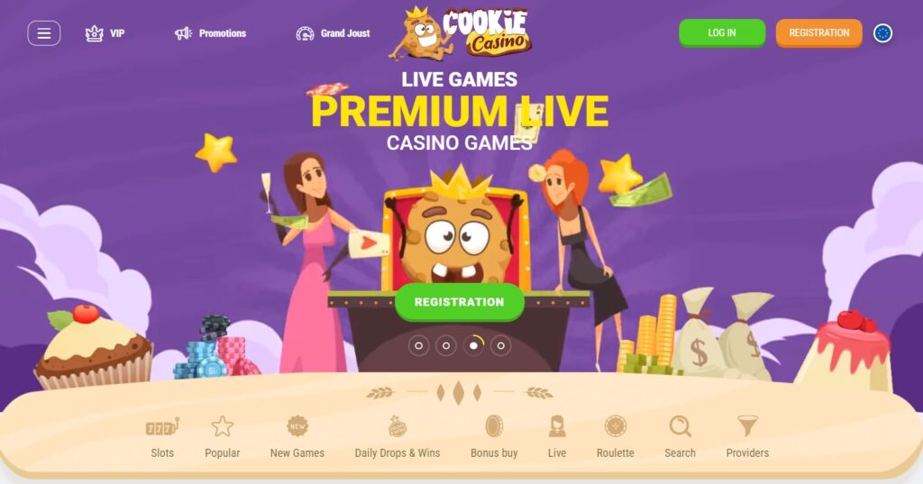 Cookie Casino hero