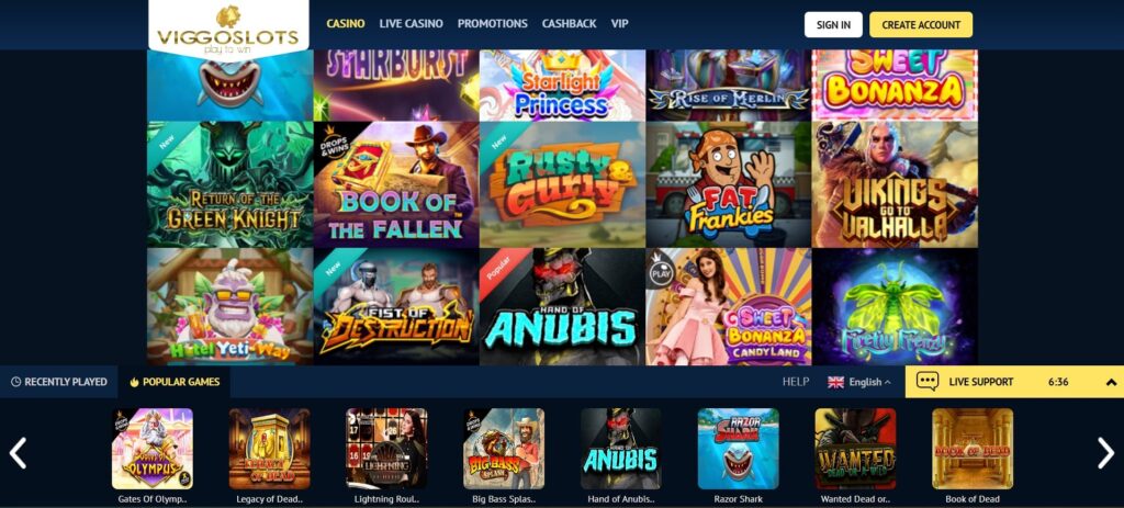 ViggoSlots Casino slots