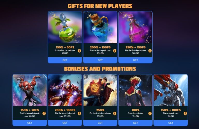 Marvel Casino Free Cash No Deposit Bonus Code 2025 » Excl