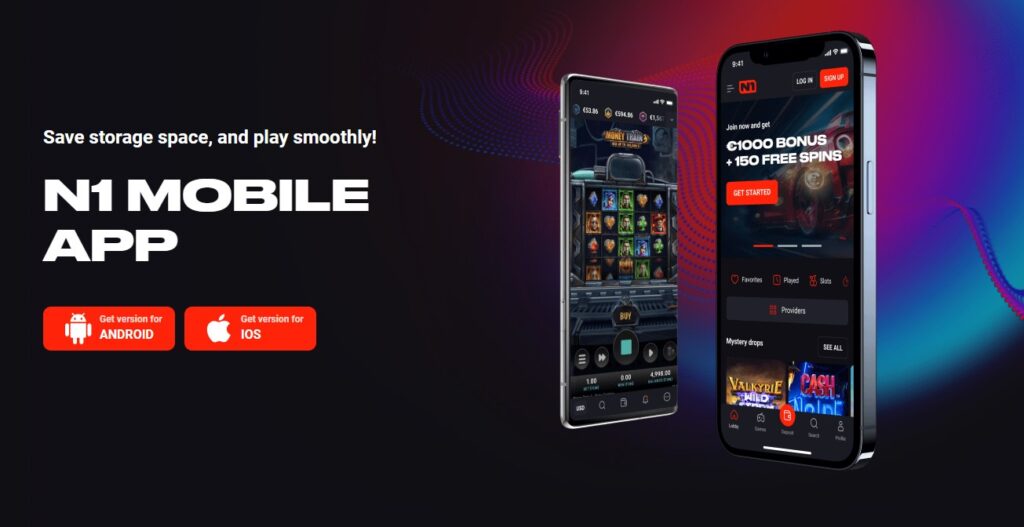 N1 casino mobile app