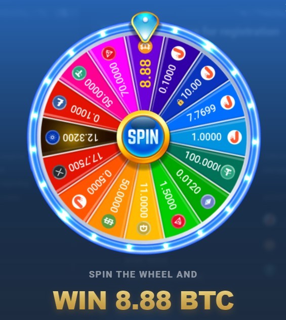 Coin casino wheel