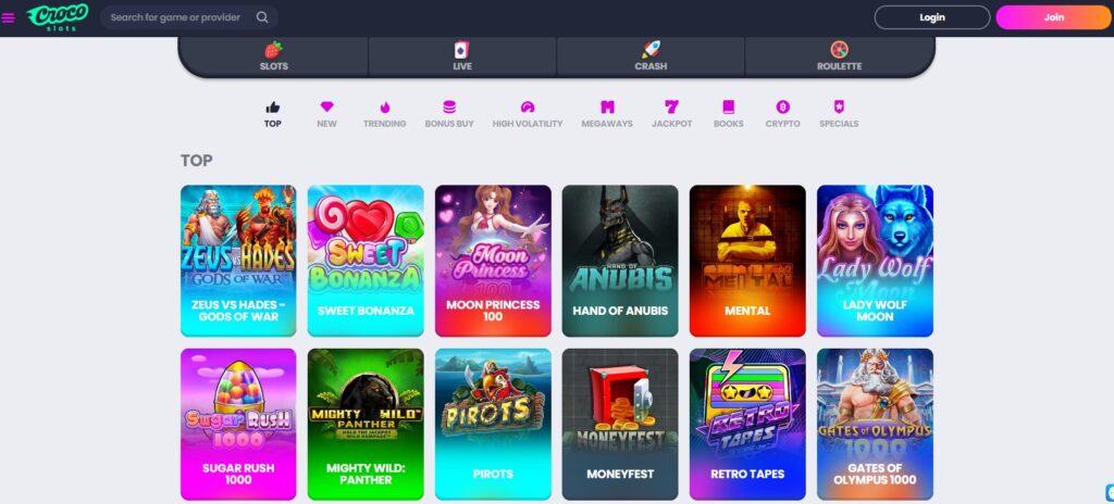 crocoslots casino slots