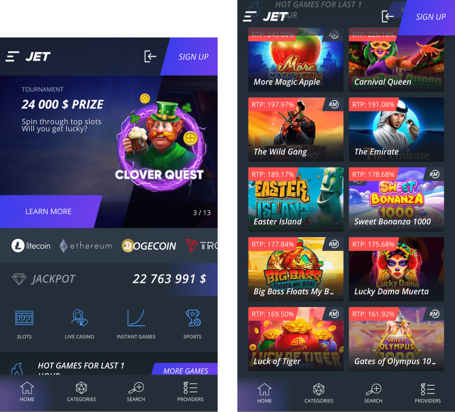 jet casino mobile