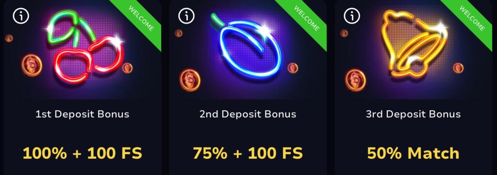 7Bit casino deposit bonuses