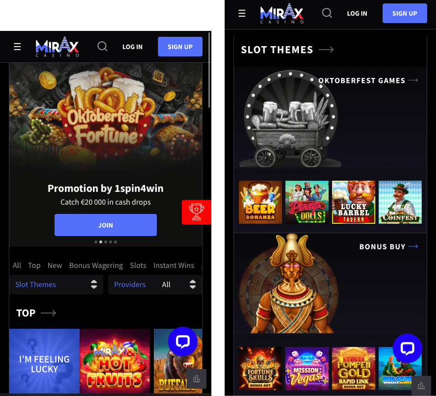 mirax casino mobile